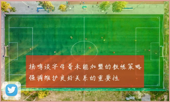 杨鸣谈字母哥未能加盟的教练策略强调维护良好关系的重要性
